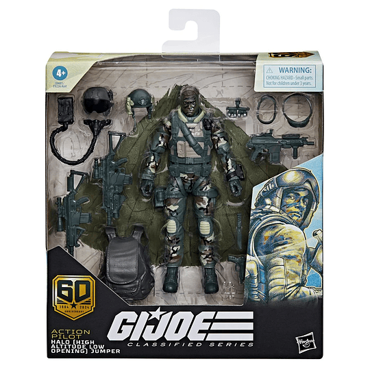 60th Anniversary Action Pilot Halo Jumper G.I. Joe Classified 6