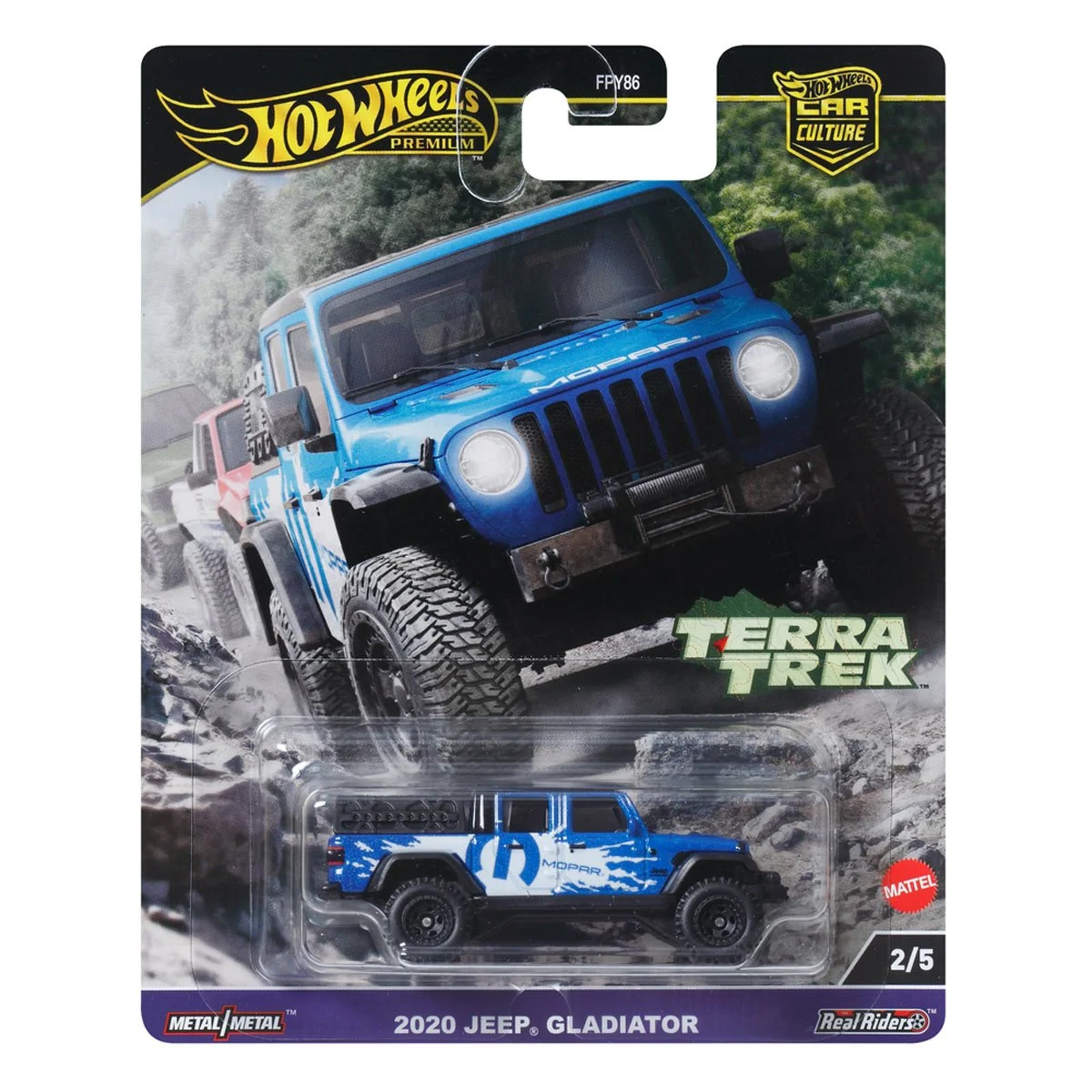 2020 Jeep Gladiator Car Culture Terra Trek Hot Wheels Premium