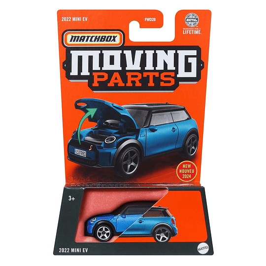 2022 Mini EV Moving Parts Matchbox