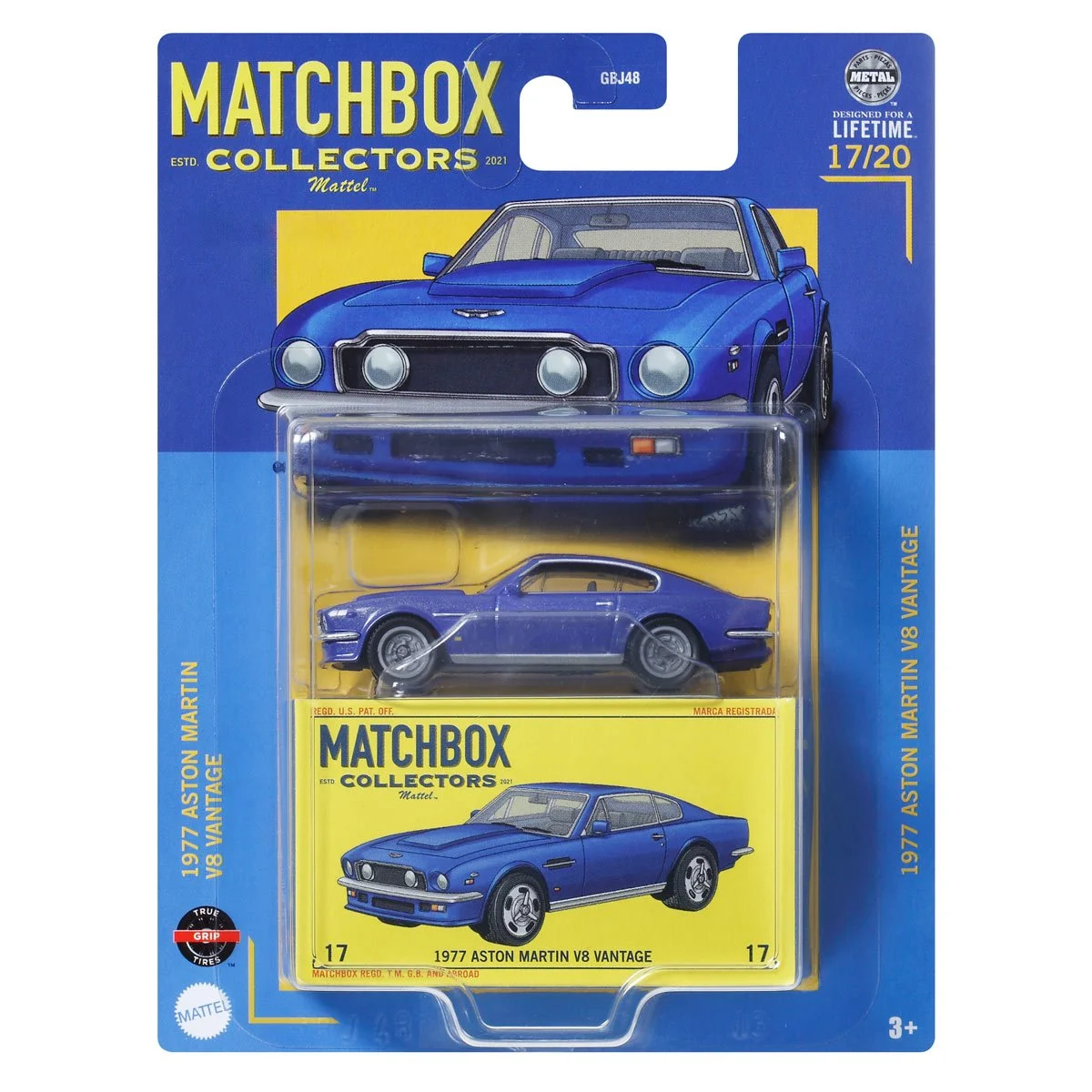 1977 Aston Martin V8 Vantage Collectors #17 Matchbox
