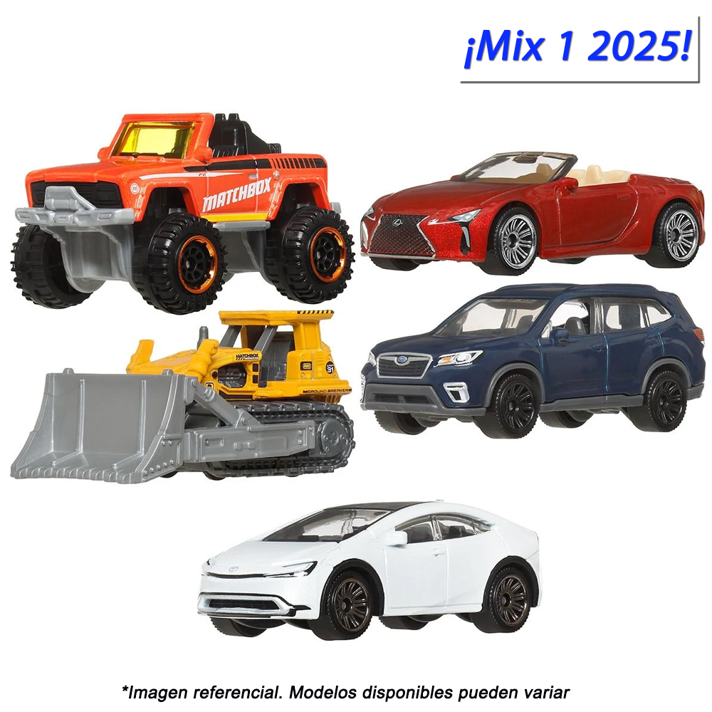 Vehículo Power Grabs 2025 Matchbox 1:64