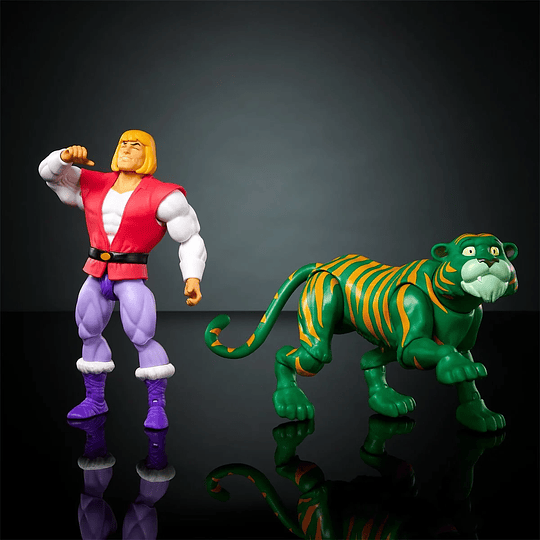 Prince Adam and Cringer 2-Pack Cartoon Collection Origins Masters of the Universe MOTU