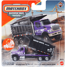 International Workstar 7500 Dump Truck Working Rigs Matchbox