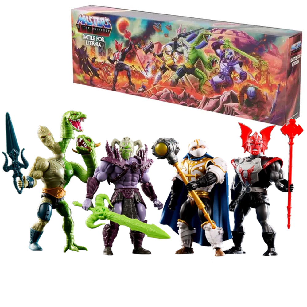 Battle For Eternia 4-Pack Origins Masters of the Universe MO