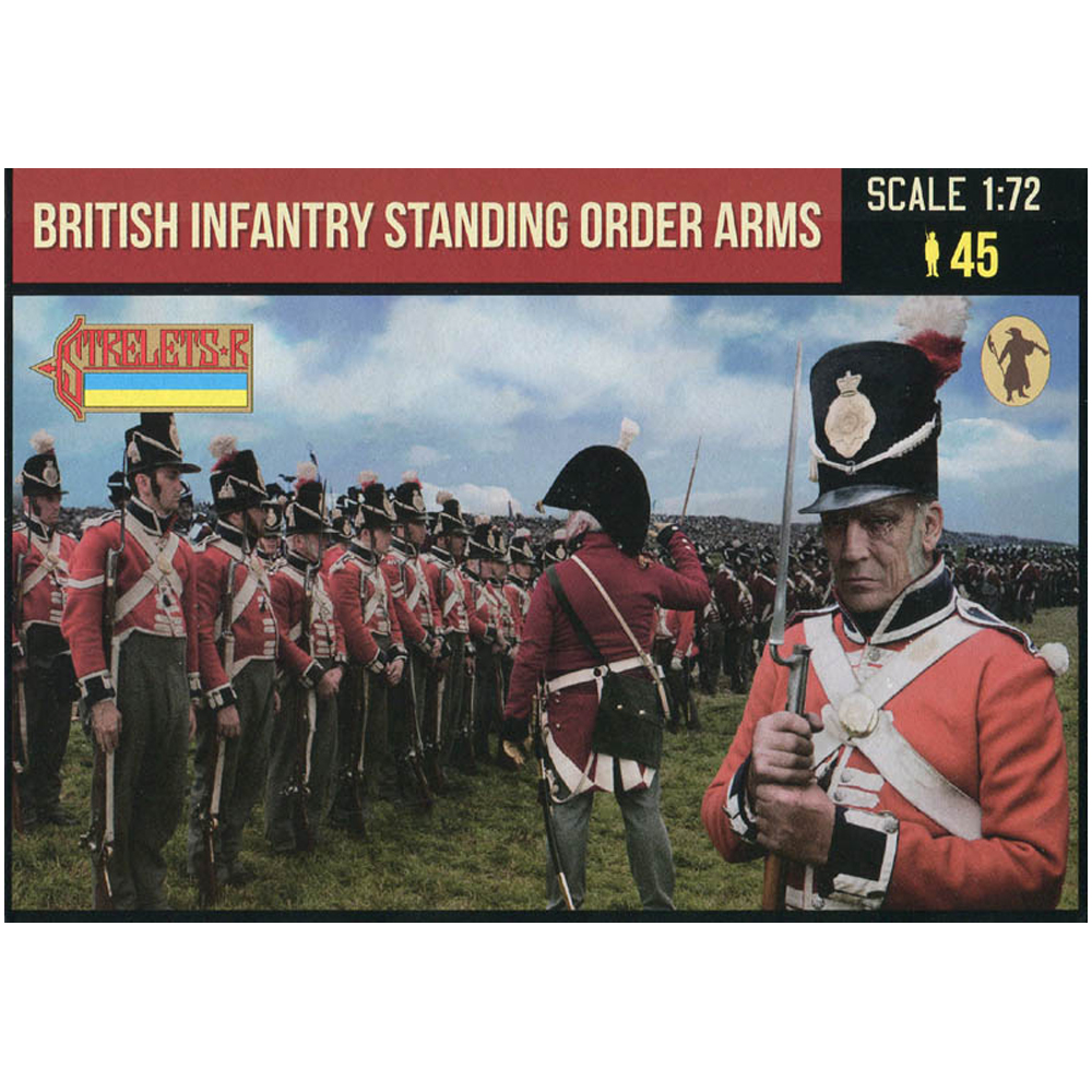 Napoleonic British Infantry Standing Order Arms 201 1:72