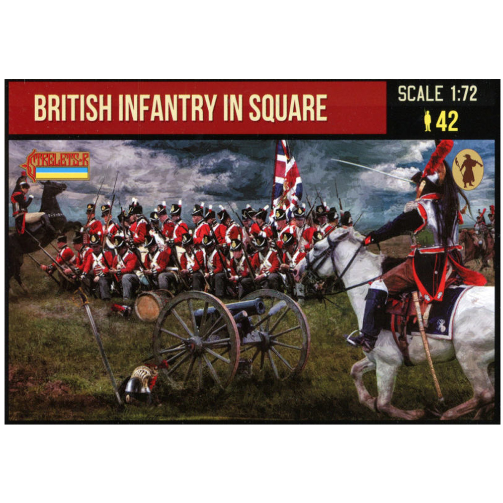 British Infantry in Square 286 1:72