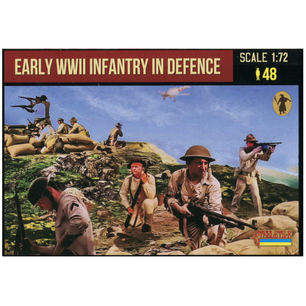 Early WWII Infantry in Defence M162 1:72