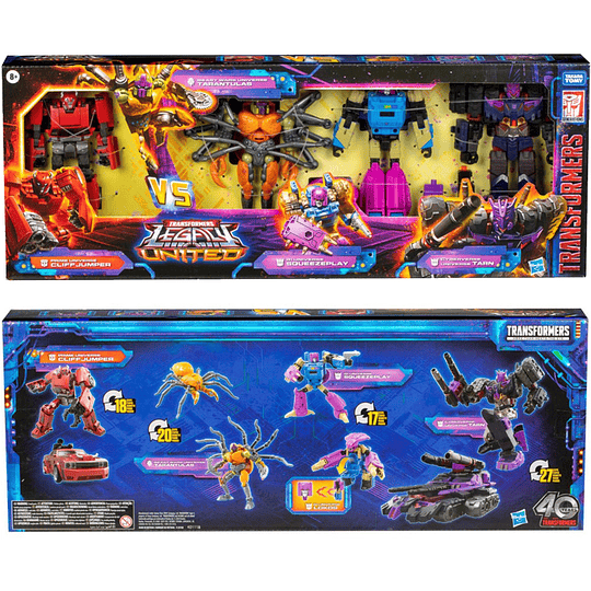 Versus 4-Pack Legacy United Transformers