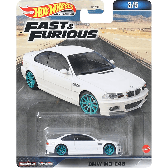 BMW M3 E46 Fast & Furious Hot Wheels Premium 1:64
