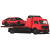 Toyota AE86 Sprinter Trueno #84 Team Transport Hot Wheels Premium 1:64