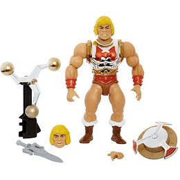 [NOT MINT] Flying Fists He-Man Deluxe Origins Masters of the Universe MOTU