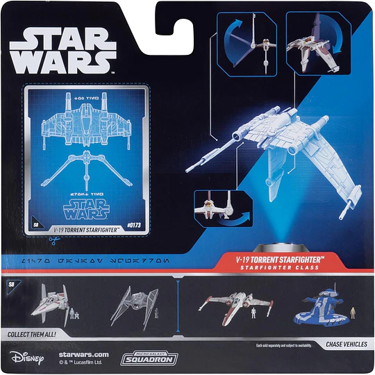V-19 Torrent Starfighter Micro Galaxy Squadron