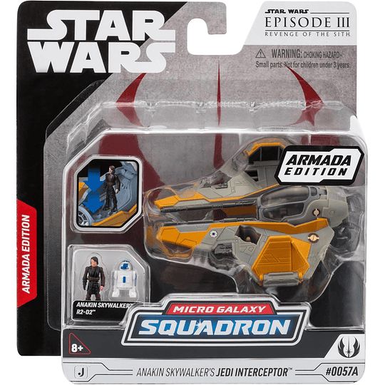 Anakin Skywalker's Jedi Interceptor (Armada Edition) Micro Galaxy Squadron