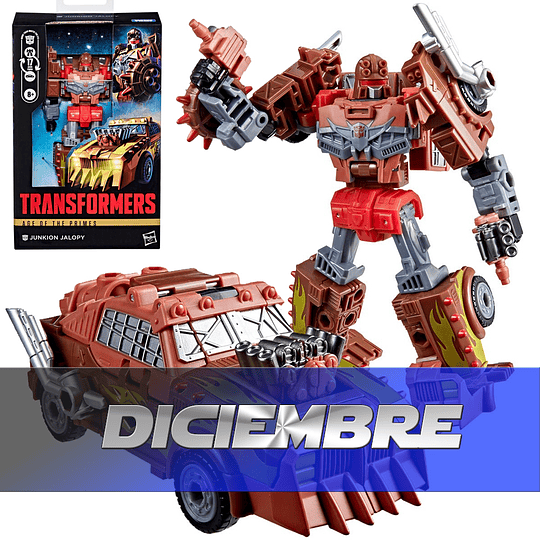 Junkion Jalopy Deluxe Class Age of the Primes Transformers