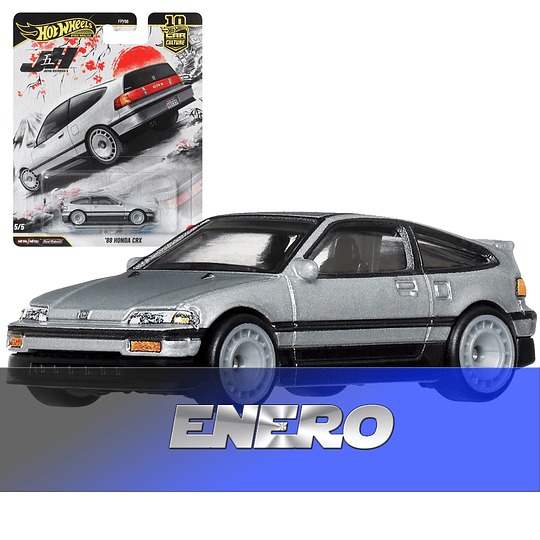 '88 Honda CRX Japan Historics Car Culture Hot Wheels Premium 1:64