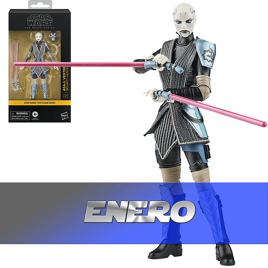Asajj Ventress (Bounty Hunter) The Black Series 6