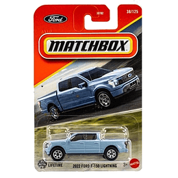 2022 Ford F-150 Lightning Vehículo Matchbox Básico Car Collection 1:64