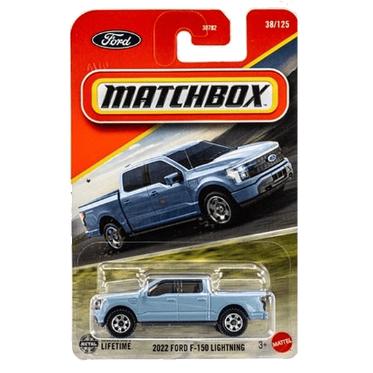 2022 Ford F-150 Lightning Vehículo Matchbox Básico Car Collection 1:64
