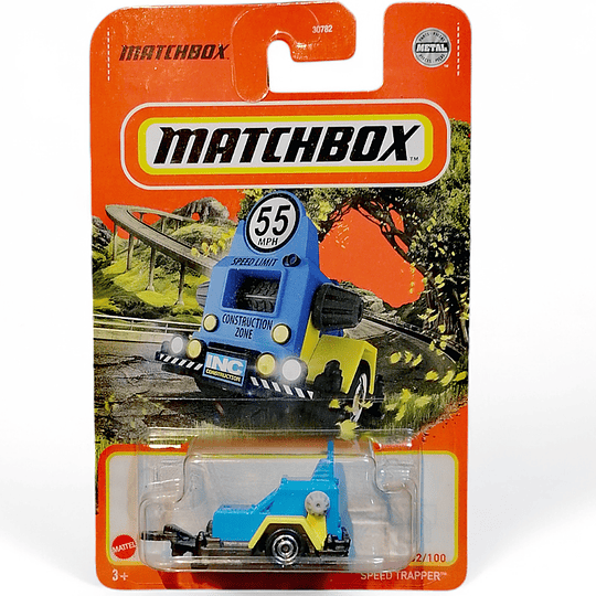 Speed Trapper Vehículo Matchbox Básico Car Collection 1:64