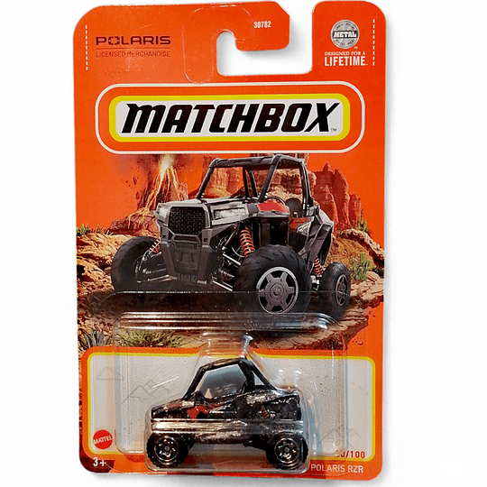 Polaris RZR #80 Vehículo Matchbox Básico Car Collection 1:64