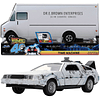 Delorean Time Machine 40th Anniversary BTTF1 Volver al Futuro Die-Cast 1:32