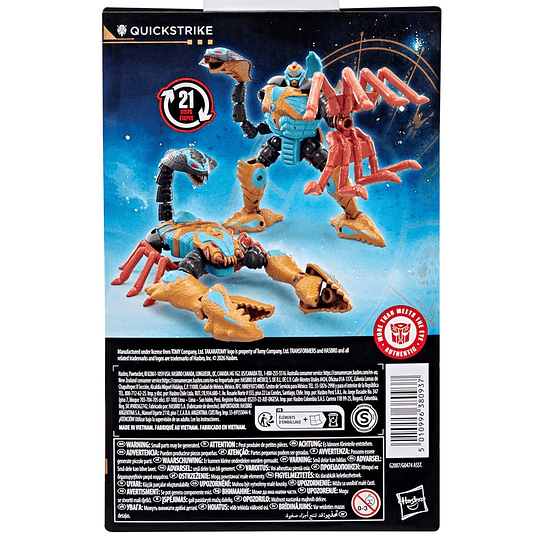 Quickstrike Deluxe Class Age of the Primes Transformers