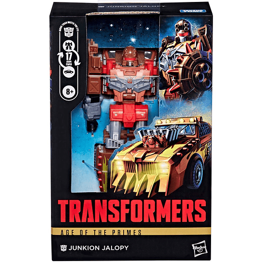 Junkion Jalopy Deluxe Class Age of the Primes Transformers