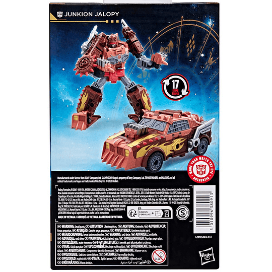 Junkion Jalopy Deluxe Class Age of the Primes Transformers