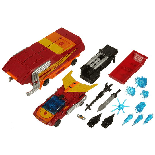 Rodimus Prime Commander Class Kingdom WFC Transformers