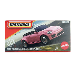 2019 Volkswagen Beetle Convertible [Pink] Power Grabs Matchbox 1:64