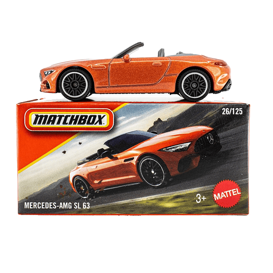 Mercedes-AMG SL 63 Power Grabs Matchbox 1:64
