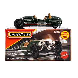 2021 Morgan 3 Wheeler Power Grabs Matchbox 1:64