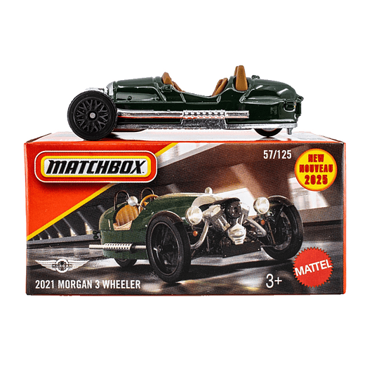 2021 Morgan 3 Wheeler Power Grabs Matchbox 1:64
