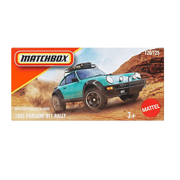 1985 Porsche 911 Rally Power Grabs Matchbox 1:64
