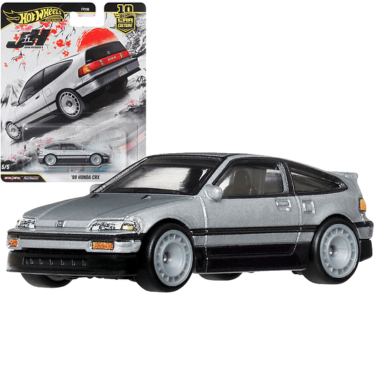 '88 Honda CRX Japan Historics Car Culture Hot Wheels Premium 1:64