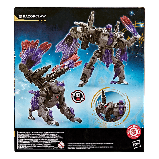 Razorclaw Leader Class Age of the Primes Transformers