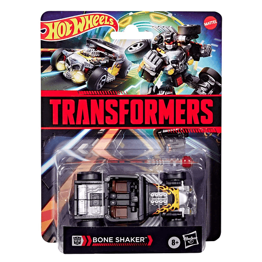 Bone Shaker Hot Wheels x Transformers Collaborative