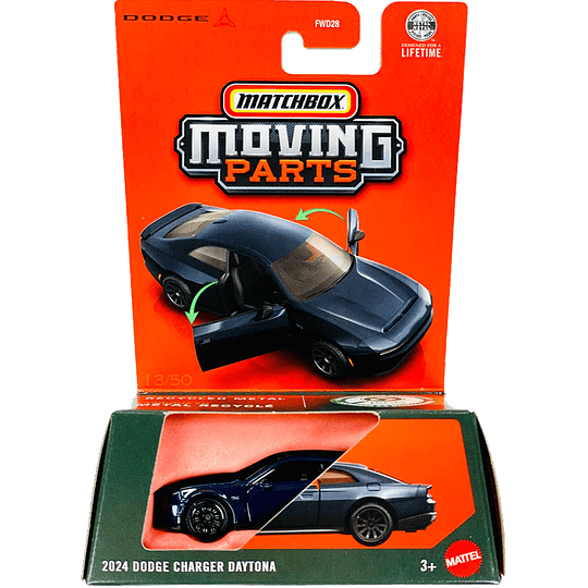 2024 Dodge Charger Daytona Moving Parts Matchbox