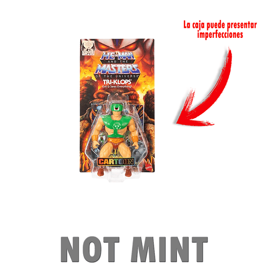 [NOT MINT] Tri-Klops Cartoon Collection Masters of the Universe MOTU