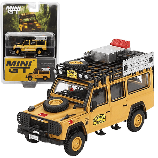 Land Rover Defender 110 1989 Camel Trophy Amazon Team Turkey [Turkey Exclusive] 1:64