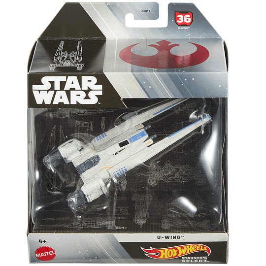 U-Wing Hot Wheels Starships Select 1:50