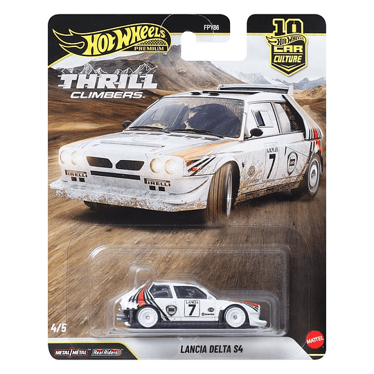 Lancia Delta S4 Thrill Climbers Car Culture Hot Wheels Premium 1:64