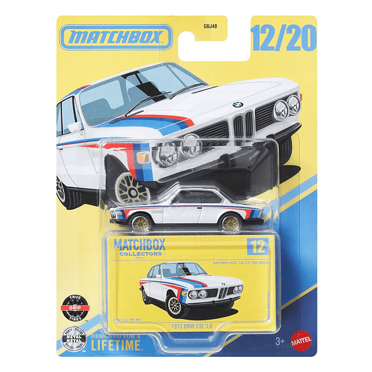 1973 BMW CSL 3.0 Collectors #12 Matchbox