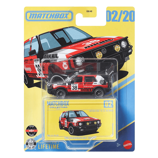 1990 Volkswagen Golf Country Collectors #02 Matchbox