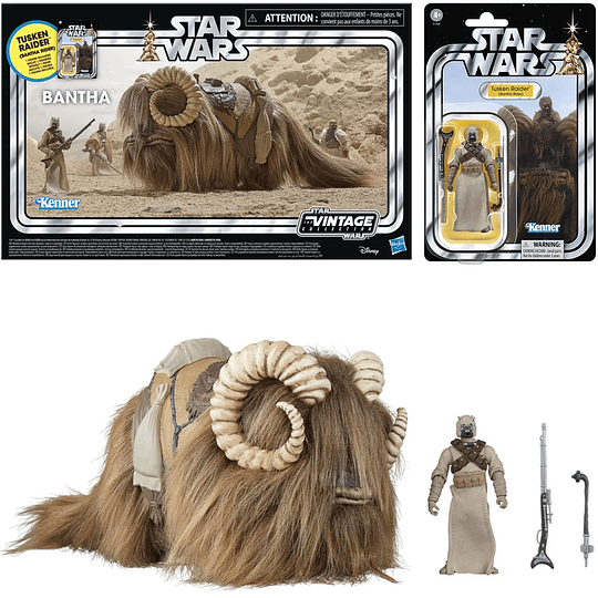 Bantha & Tusken Raider The Vintage Collection 3,75