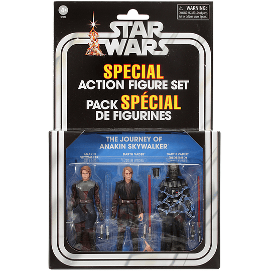 The Journey of Anakin Skywalker 3-Pack The Vintage Collection 3,75