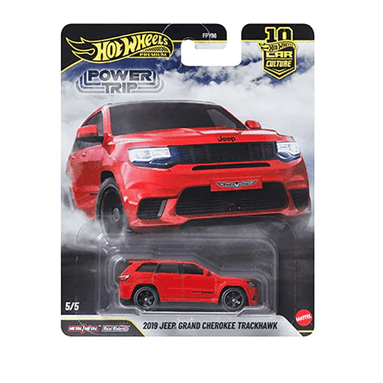 2019 Jeep Grand Cherokee Trackhawk Power Trip Car Culture Hot Wheels Premium 1:64