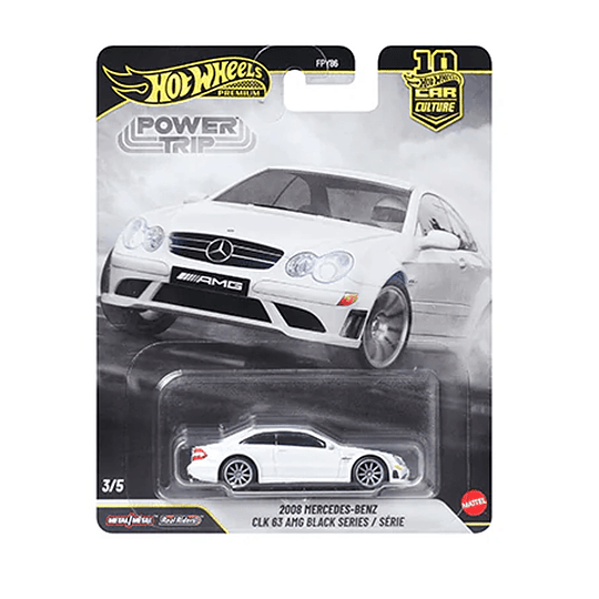 2008 Mercedes-Benz CLK 63 AMG Black Series Power Trip Car Culture Hot Wheels Premium 1:64