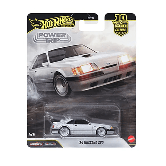 '84 Mustang SVO Power Trip Car Culture Hot Wheels Premium 1:64