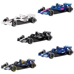 5-Pack Formula 1 Hot Wheels 1:64